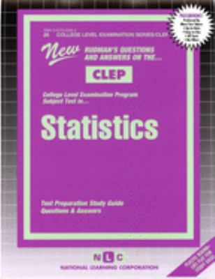 New Rudman's questions and answers on the CLEP College Level Examination Program subject examination in statistics.