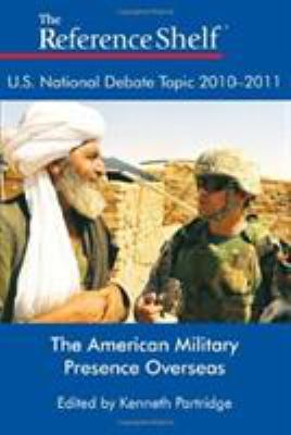 U.S. national debate topic, 2010-2011 : the American military presence overseas
