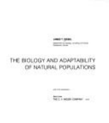 The biology and adaptability of natural populations