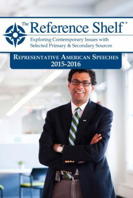 Representative American Speeches, 2015-2016
