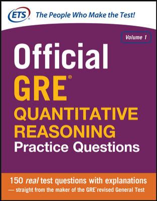 Official GRE quantitative reasoning practice questions. Volume 1.