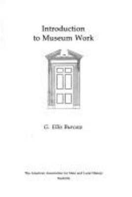 Introduction to museum work