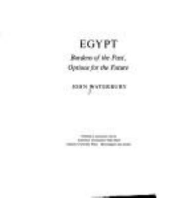 Egypt : burdens of the past, options for the future