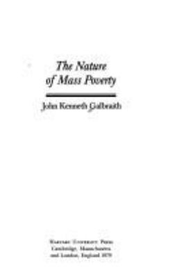 The nature of mass poverty