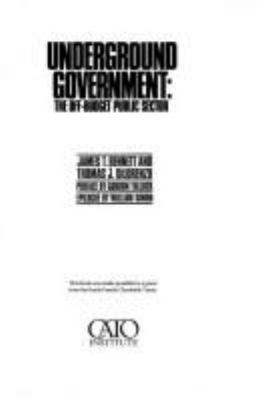 Underground government : the off-budget public sector