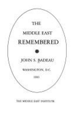 The Middle East remembered