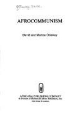 Afrocommunism