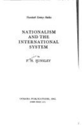 Nationalism and the international system