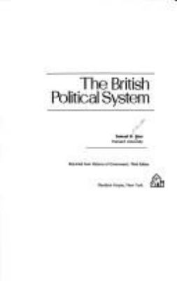 The British political system