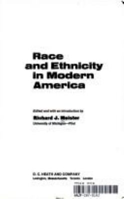 Race and ethnicity in modern America