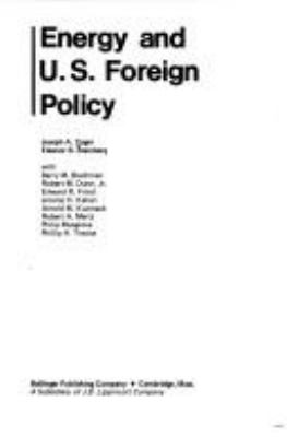 Energy and U.S. foreign policy