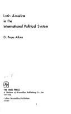 Latin America in the international political system