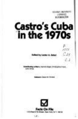 Castro's Cuba in the 1970s