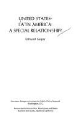 United States, Latin America : a special relationship?