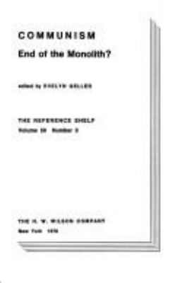 Communism : end of the monolith?