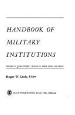Handbook of military institutions