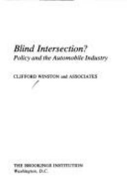 Blind intersection? : policy and the automobile industry