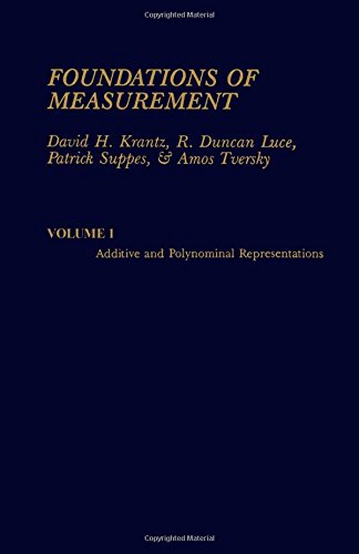 Foundations of measurement