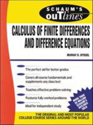 Schaum's outline of theory and problems of calculus of finite differences and difference equations