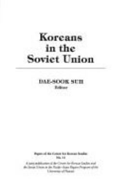 Koreans in the Soviet Union