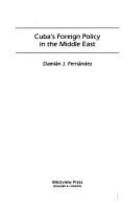 Cuba's foreign policy in the Middle East