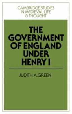 The government of England under Henry I