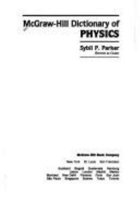 McGraw-Hill dictionary of physics