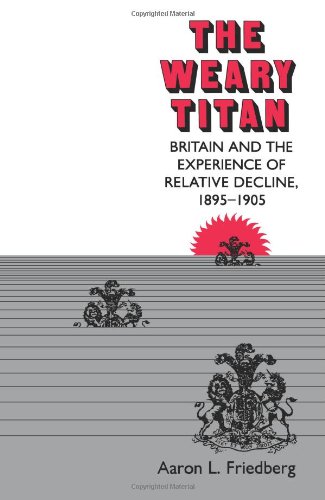 The weary titan : Britain and the experience of relative decline, 1895-1905