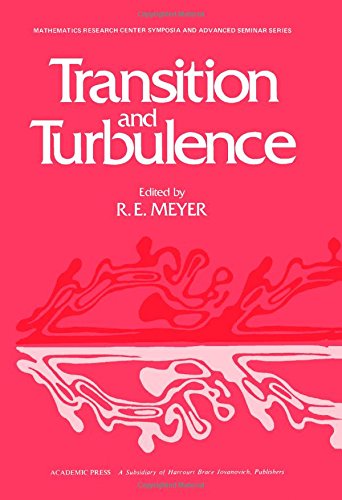 Transition and turbulence : proceedings of a symposium conducted by the Mathematics Research Center, the University of Wisconsin- Madison, October 13-15, 1980