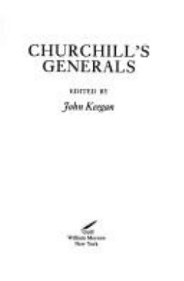 Churchill's generals