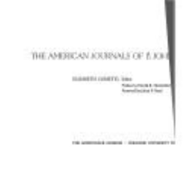 The American journals of Lt. John Enys