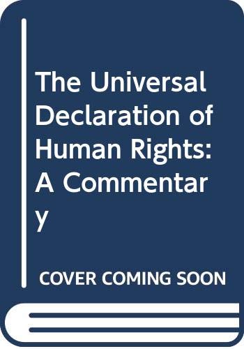 The Universal Declaration of Human Rights : a commentary