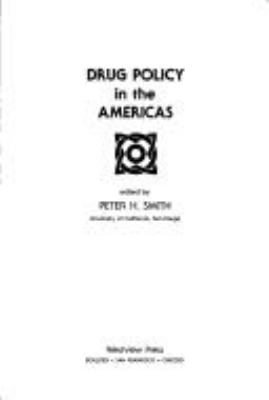 Drug policy in the Americas