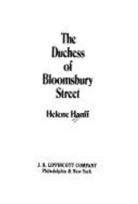 The Duchess of Bloomsbury Street