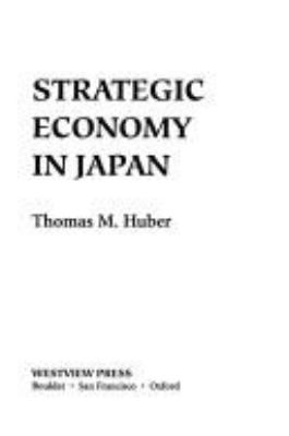 Strategic economy in Japan