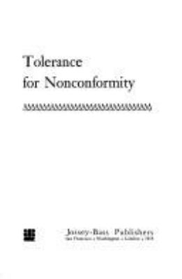 Tolerance for nonconformity