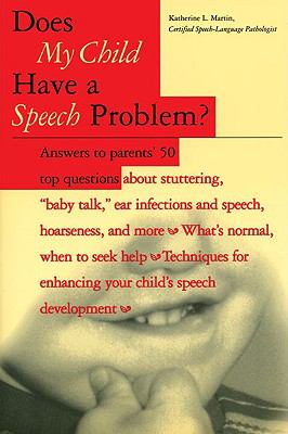 Does my child have a speech problem?