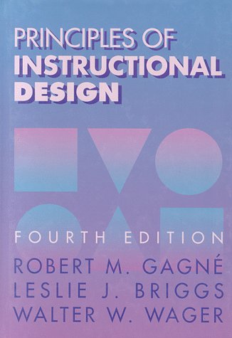 Principles of instructional design