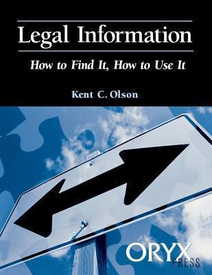 Legal information : how to find it, how to use it