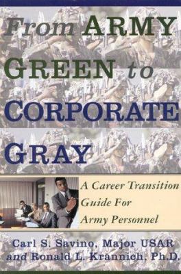 From Army green to corporate gray : a career transition guide for Army personnel