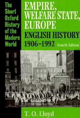 Empire, welfare state, Europe : English history, 1906-1992