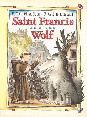 Saint Francis and the wolf