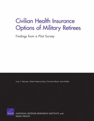 Civilian health insurance options of military retirees : findings from a pilot survey