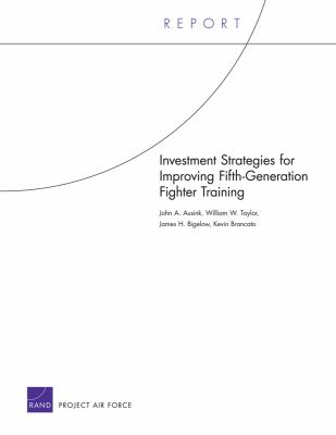 Investment strategies for improving fifth-generation fighter training