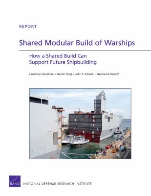 Shared modular build of warships : how a shared build can support future shipbuilding