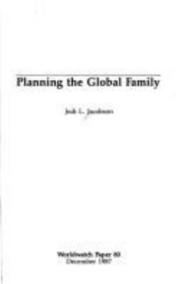 Planning the global family