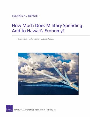 How much does military spending add to Hawaii's economy?