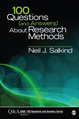 100 questions (and answers) about research methods