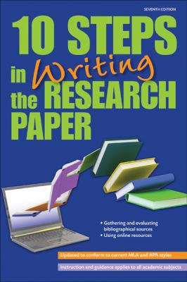 10 steps in writing the research paper