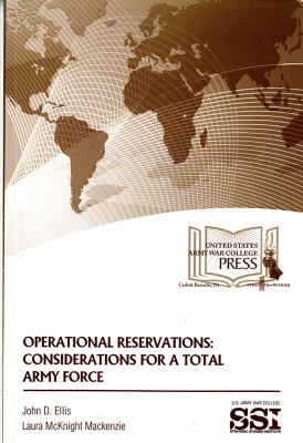 Operational reservations : considerations for a total Army force